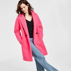 BCBGeneration Bubble Gum Pink Coat